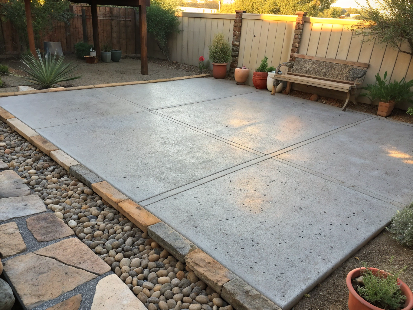 Cedar Deck Extension Before