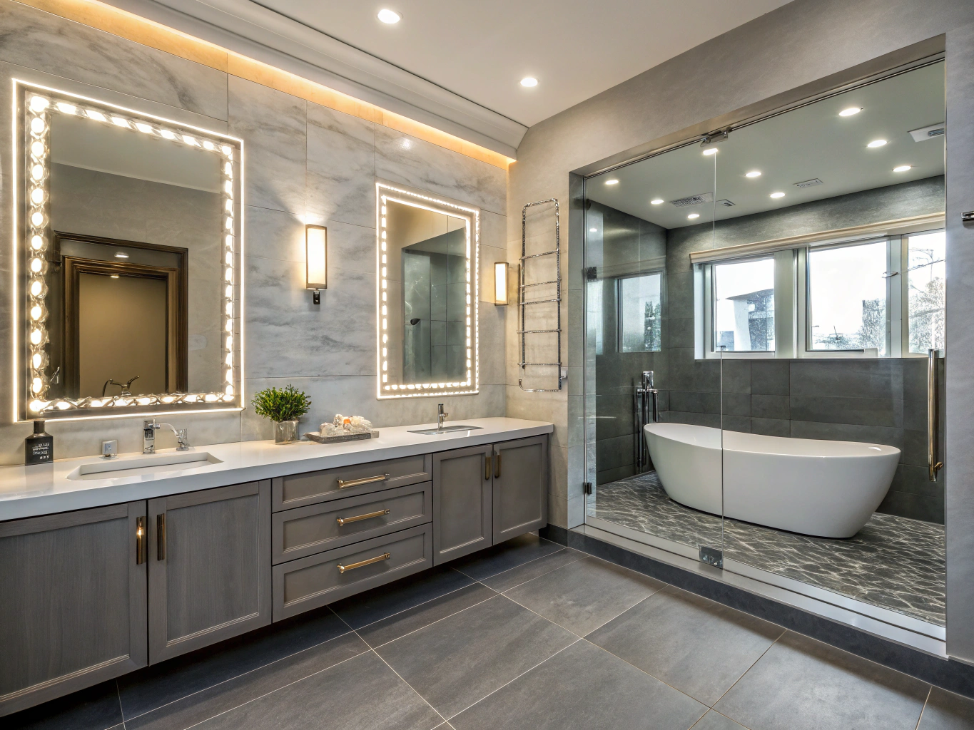 After: Spa-Inspired Master Bath