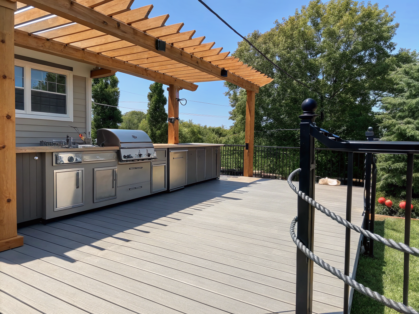 After: Entertainment Deck & Patio