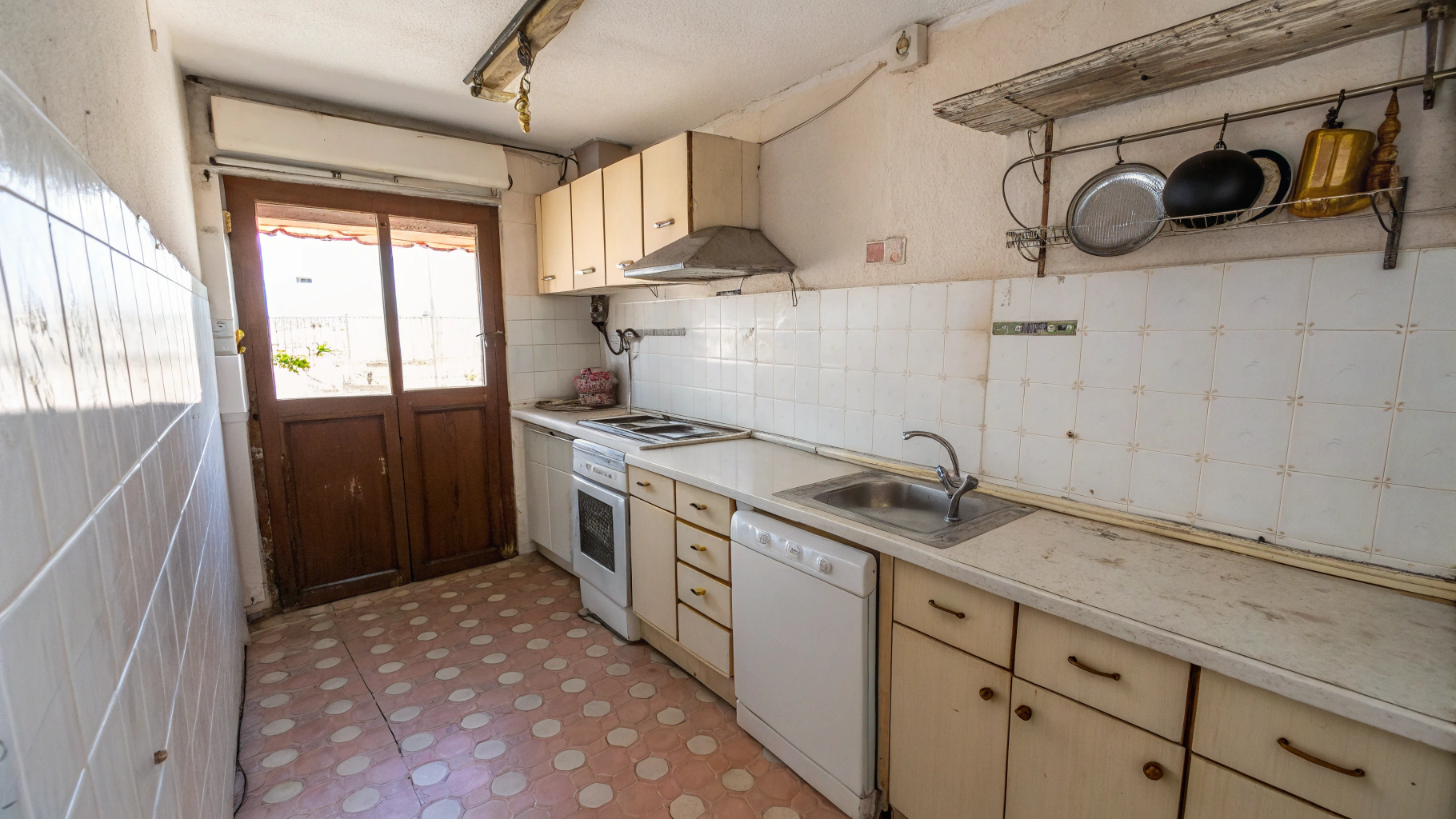 Dated Kitchen Before Renovation
