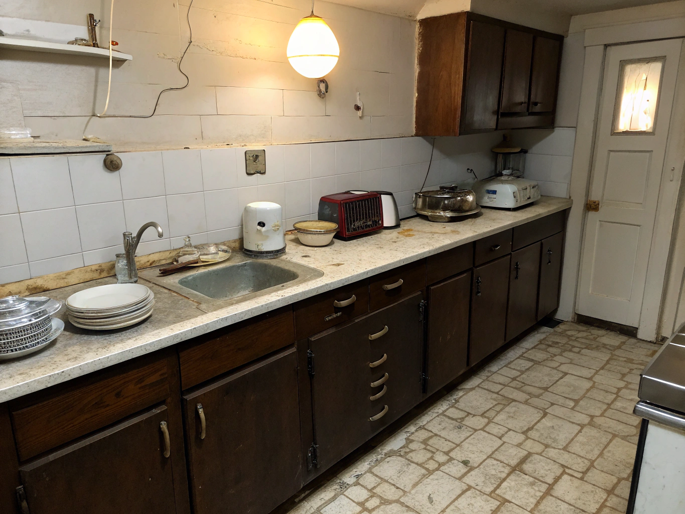 Before: Modern Farmhouse Kitchen